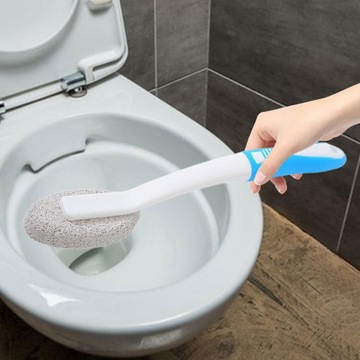 Пемза для чистки камня с удлиненной ручкой. Легко использовать для чистки туалетов