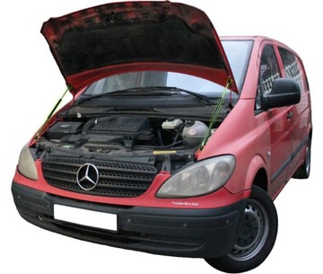 SIŁOWNIKI MASKI MERCEDES-BENZ VITO 2 II VIANO W639