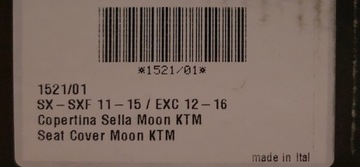 BLACKBIRD KTM EXC 12-16 poszycie siedzenia PYRAMID BLUE MOON CUBAMOTO