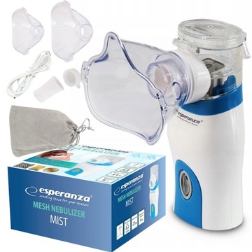 INHALATOR NEBULIZATOR PRZENOŚNY DZIECI DOROSŁYCH