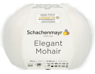 Włóczka Schachenmayr Elegant Mohair (00001)