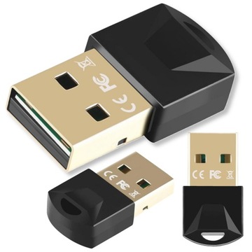 Adapter Bluetooth 5.0 + EDR USB 2.0 Dongle odbiornik 20m Karta BT