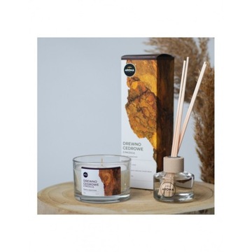 АРОМАТИЧЕСКИЙ ДИФФУЗОР АРОМАТИЧЕСКИЕ ПАЛОЧКИ 50МЛ КЕДРОВАЯ ДРЕВЕСИНА С ПАЧУЛИ