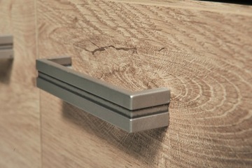 Шкаф-витрина в стиле бохо NATURAL N-4 Клетчатый