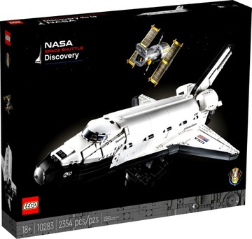 KLOCKI LEGO ICONS 10283 WAHADŁOWIEC DISCOVERY NASA