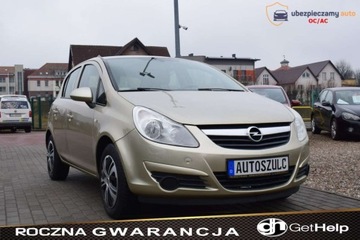 Opel Corsa D Hatchback 1.2 Twinport ECOTEC 80KM 2009 Opel Corsa 1.2 Benzyna, 5-drzwi, AUTOMAT, Klim...