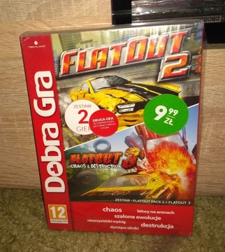 FLATOUT 2 / FLATOUT 3 CHAOS & DESTRUCTION / NOWA / FOLIA / PC / ANG