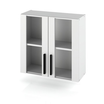 WISZĄCA SZAFKA KUCHENNA 80 cm WITRYNA BLANCO KOLORY