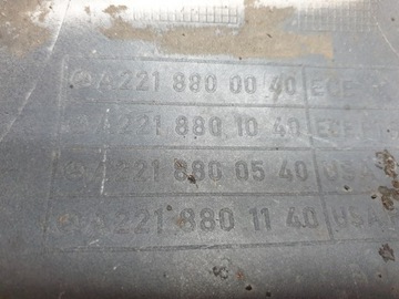 MERCEDES S TŘÍDA 221 05-09 NÁRAZNÍK PŘEDNÍ