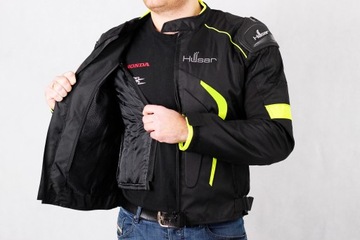 МОТОЦИКЛОВАЯ КУРТКА С ГОРБОМ HUSAR RAPID GP fluo