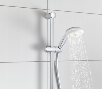 GROHE zestaw natryskowy + bateria prysznicowa LAVEO - system CLICK ON