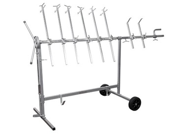 Stojak obrotowy lakierniczy do elementów PREMIUM 2220mmx810mmx1050mm NTools