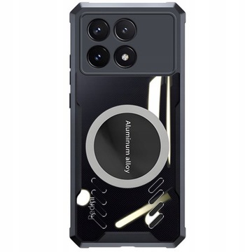 Etui do Redmi Note 13 Pro, magnetyczny case cover plecki pokrowiec obudowa