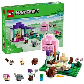Klocki LEGO Minecraft Rezerwat Zwierząt 21253 Maincraft