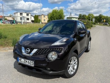 Nissan Juke I SUV Facelifting DIG-T 115KM 2015 Nissan Juke Sliczny Juke 1.2Benz.115KM Navi Kamera Grzane Fotele Welury Te, zdjęcie 2