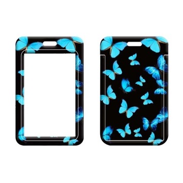 1 шт., модный ремешок с бабочкой, держатель для карт, брелок, висит на веревке, на шею для телефона