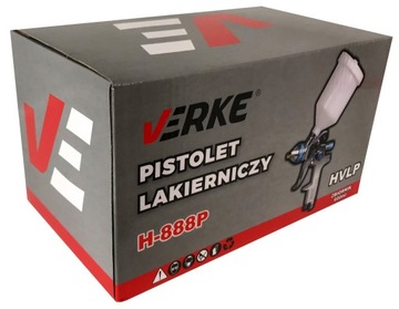 ПИСТОЛЕТ ДЛЯ ПОКРАСКИ HVLP, НАСАДКА 1,3мм, БАК 600 МЛ