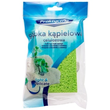 GĄBKA KĄPIELOWA PRAKTYCZNA CELULOZOWA