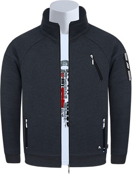 SUPER BLUZA MĘSKA FR/PS ROZPINANA XXL antr OKAZJA