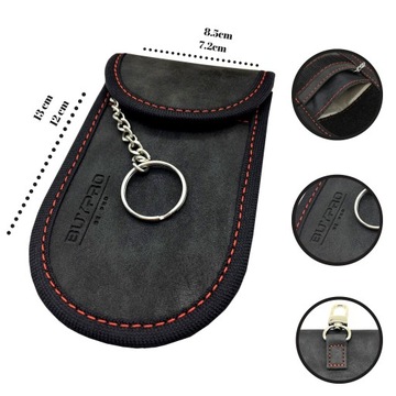 Чехол KEYS Защита от ключа Клетка Фарадея Кожаный чехол + БЕСПЛАТНО