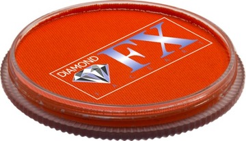 Pomarańczowa farba do twarzy i ciała Diamond FX 30