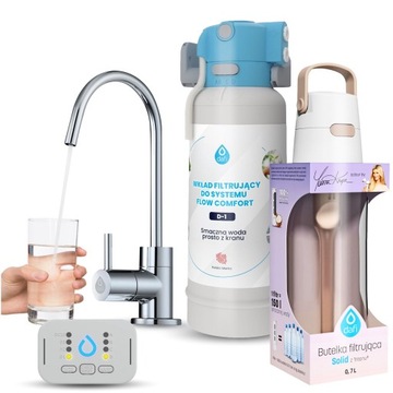 Filtr podzlewozmywakowy filtrujący wodę DAFI FLOW COMFORT D1+ BODIN BEŻ
