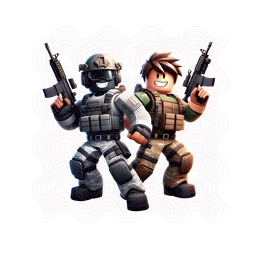 DTF Transfer Naprasowanka RobloX