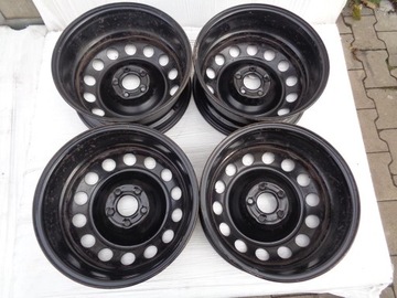 4× DISK OCELOVÝ PEUGEOT OE 9815311677 6.5" X 16" 5X108 ET 47