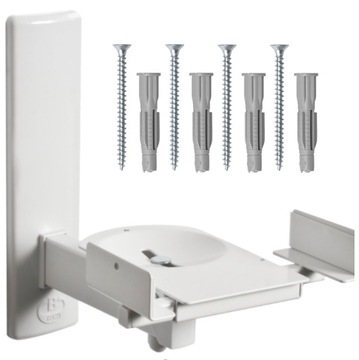 UCHWYT DO GŁOSNIKÓW KOLUMN NAŚCIENNYCH ŚCIENNYCH Z KOŁKAMI ZASISKI HIT