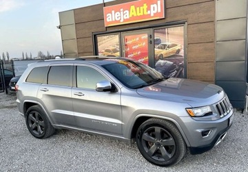 Jeep Grand Cherokee IV Terenowy Facelifting 3.0 V6 CRD 250KM 2015 Jeep Grand Cherokee 4X4 3.0 D 250 OVERLAND 2015r Warszawa 3.0 Diesel 250KM