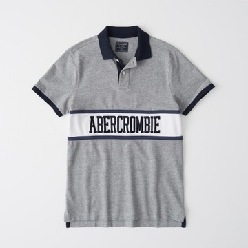 t-shirt polo Abercrombie Fitch Hollister logo M
