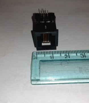 Телефонная розетка RJ11 для печати RJ 11, набор 2 шт.