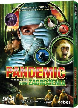 PANDEMIC: STAN ZAGROŻENIA (nowa edycja) - dodatek do gry - WYDANIE POLSKIE