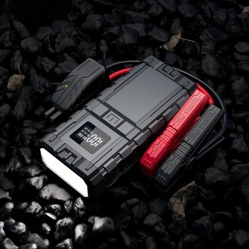 BOOSTER JUMP STARTER ROZRUCH 2500A 12V POWERBANK 65W 24000 MAH QC PD