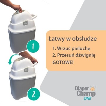 Корзина DiaperChamp ONE Standard Light Green