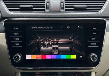 Skoda Superb III Liftback Facelifting 2.0 TDI SCR 150KM 2019 Skoda Superb Style Pakiety, Tempomat, GPS, CANTON, Bi-Xenon, Salon Polska,, zdjęcie 31