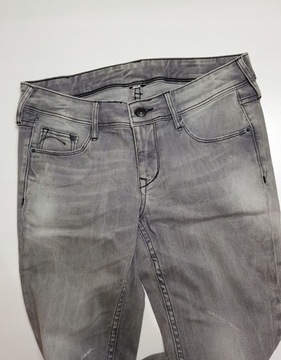 Elastyczne Spodnie Skinny Low Jeans H&M r.28