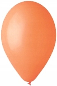 Balony G110 12 cali Pastel pomarańczowe, 100 szt.
