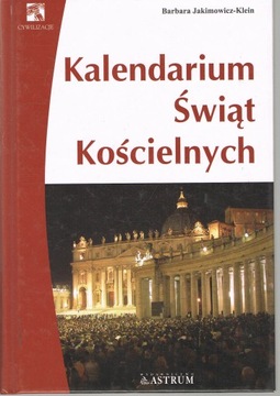 KALENDARIUM ŚWIĄT KOŚCIELNYCH