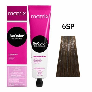 MATRIX SOCOLOR PRE-BONDED PERMANENT FARBA DO WŁOSÓW 6SP 90ML