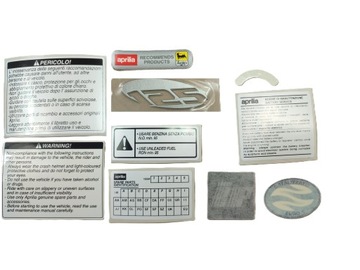 KOMPLET NAKLEJEK APRILIA ATLANTIC 125 / 200 / 250 2003-2004 AP8177377