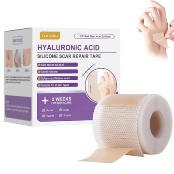 Hyaluronic Acid Nano Repair Tape Лента от шрамов для всех типов кожи, 2 упаковки