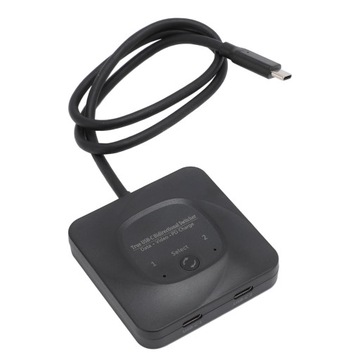 Выход 2 в 1 или 1 в 2, двунаправленный переключатель USB C, двунаправленный 3J