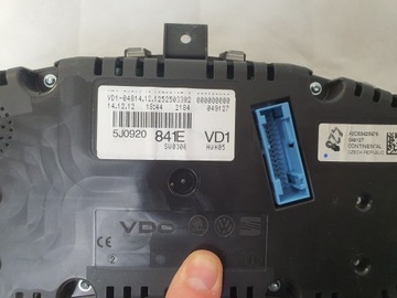 PŘÍSTROJOVÁ DESKA BUDÍK BUDÍKY SKODA ROOMSTER 5J0920841E