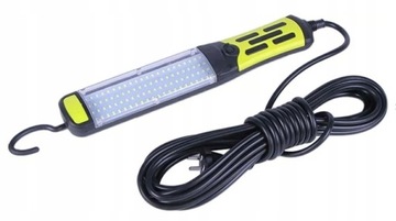 Лампа для мастерской, фонарик, 100 светодиодов, кабель с крючком, сильный свет 8 метров