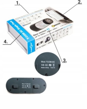 FreedConn T-Com SC V3 Pro ЖК-интерком Bluetooth