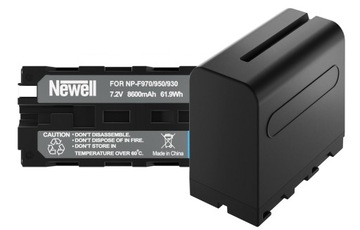 AKUMULATOR NEWELL NP-F970 8600mAh 61,9Wh DO SONY