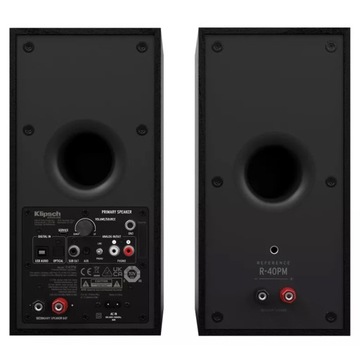 KLIPSCH R-40PM ACTIVE НАСТОЛЬНЫЕ ДИНАМИКИ ЧЕРНЫЕ