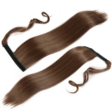 DOCZEPIANY KUCYK Kitka 60cm DOPINKA TRESKA Jak Naturalne KITEK Kolor M2/30