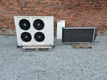 AGREGAT CHŁODNICZY CHŁODNICA KANAŁOWA CENTRALA WEN